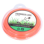 String Trimmer Replacement Line High Flexibility Easily Install Use Wear Resistant Mowing Nylon Trimmer Rope for MowersRed 2.4 Circle