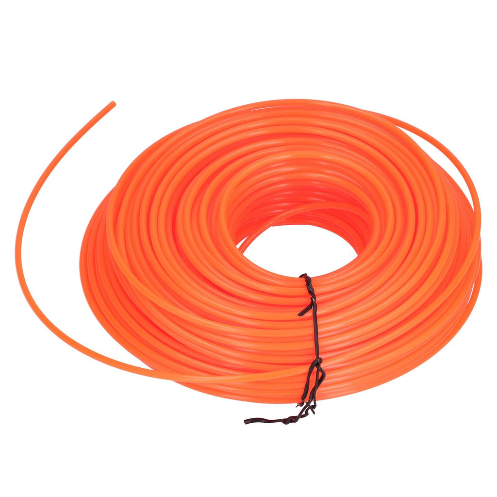 String Trimmer Replacement Line High Flexibility Easily Install Use Wear Resistant Mowing Nylon Trimmer Rope for MowersRed 2.4 Circle