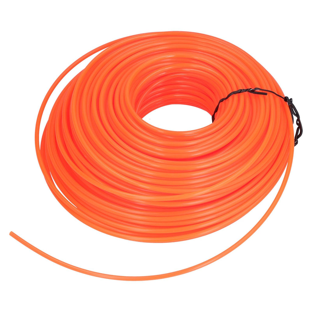 String Trimmer Replacement Line High Flexibility Easily Install Use Wear Resistant Mowing Nylon Trimmer Rope for MowersRed 2.4 Circle