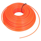 String Trimmer Replacement Line High Flexibility Easily Install Use Wear Resistant Mowing Nylon Trimmer Rope for MowersRed 2.4 Circle