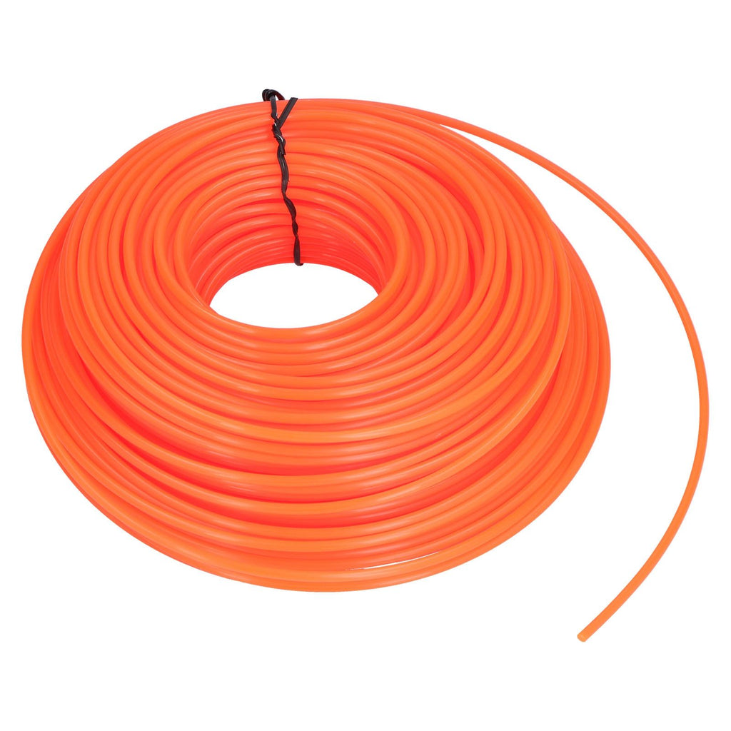 String Trimmer Replacement Line High Flexibility Easily Install Use Wear Resistant Mowing Nylon Trimmer Rope for MowersRed 2.4 Circle