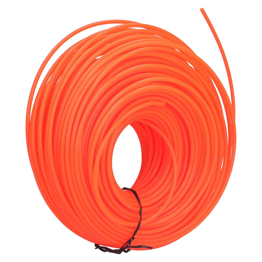String Trimmer Replacement Line High Flexibility Easily Install Use Wear Resistant Mowing Nylon Trimmer Rope for MowersRed 2.4 Circle