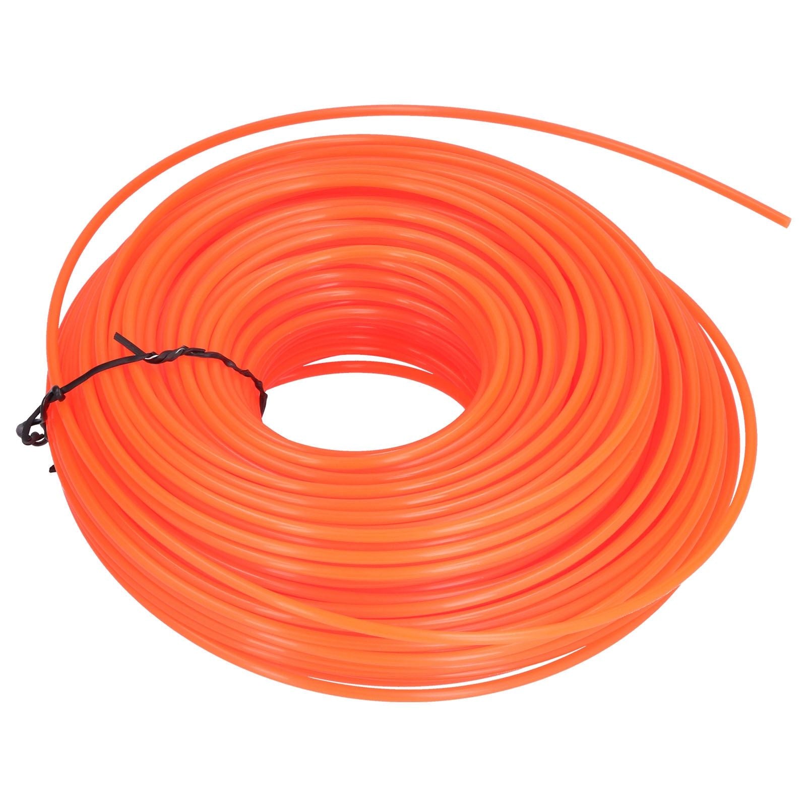 String Trimmer Replacement Line High Flexibility Easily Install Use Wear Resistant Mowing Nylon Trimmer Rope for MowersRed 3.0 Circle