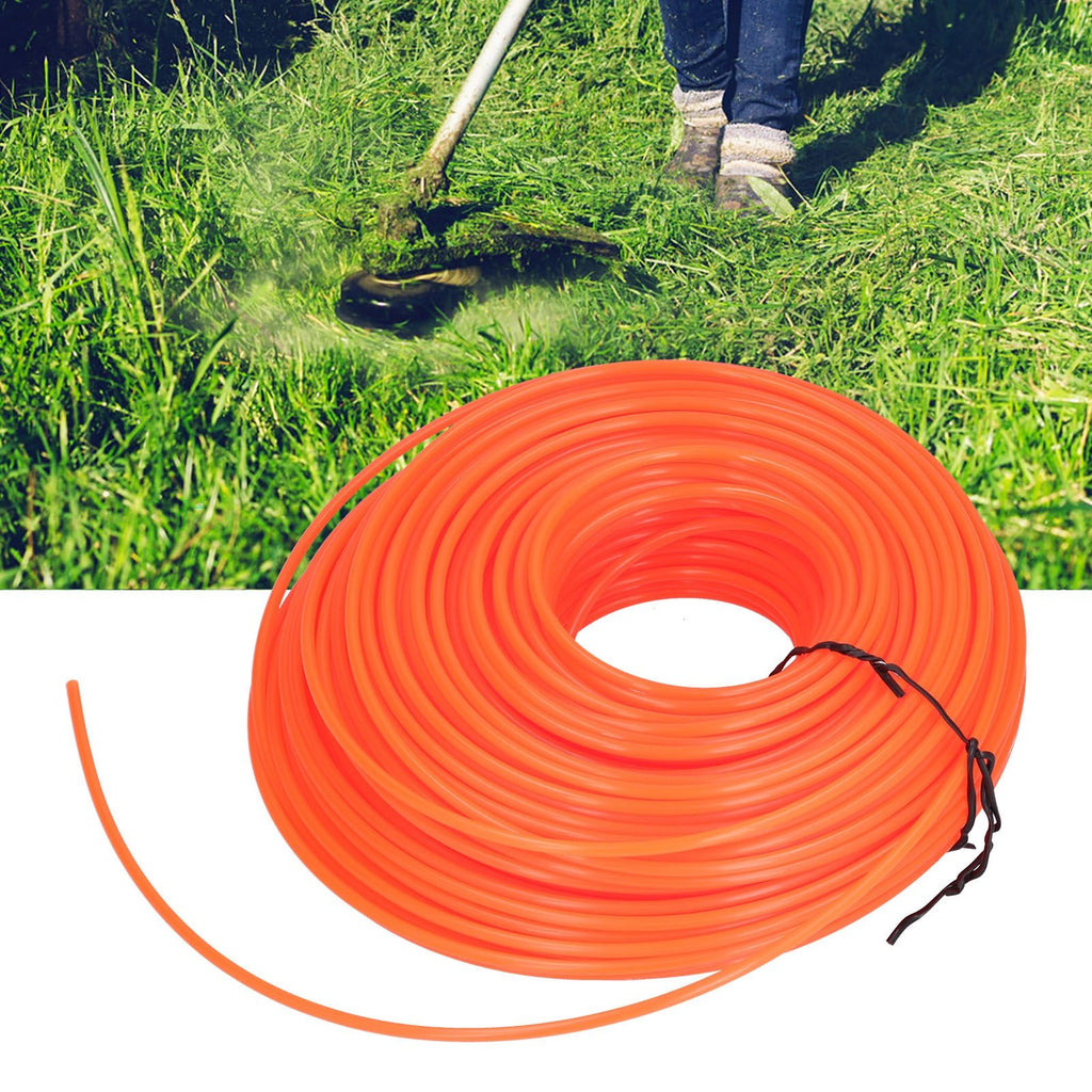 String Trimmer Replacement Line High Flexibility Easily Install Use Wear Resistant Mowing Nylon Trimmer Rope for MowersRed 3.0 Circle