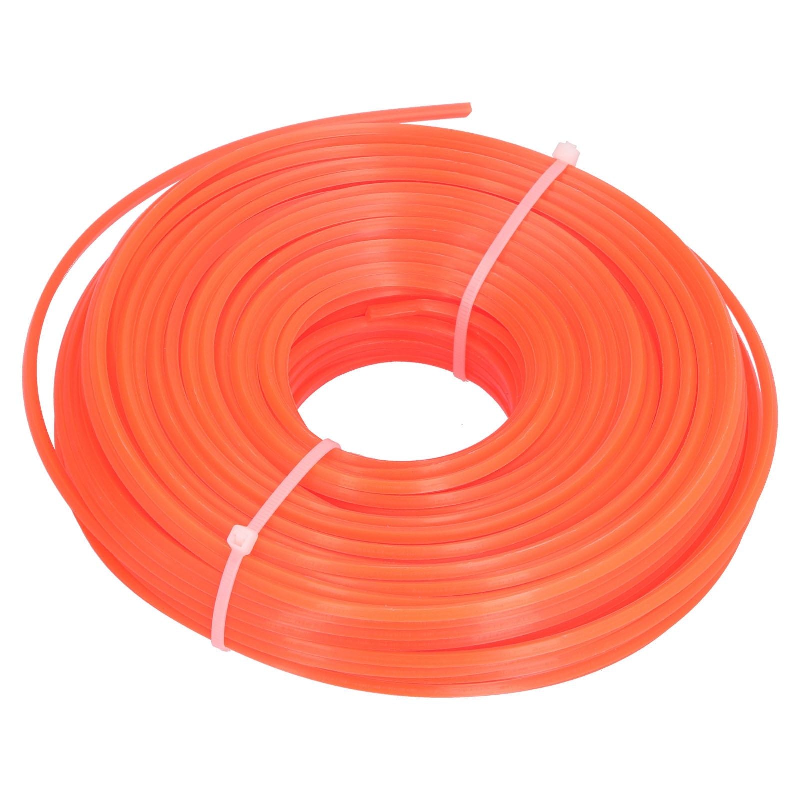 String Trimmer Replacement Line High Flexibility Easily Install Use Wear Resistant Mowing Nylon Trimmer Rope for MowersRed 3.0 Quadrate