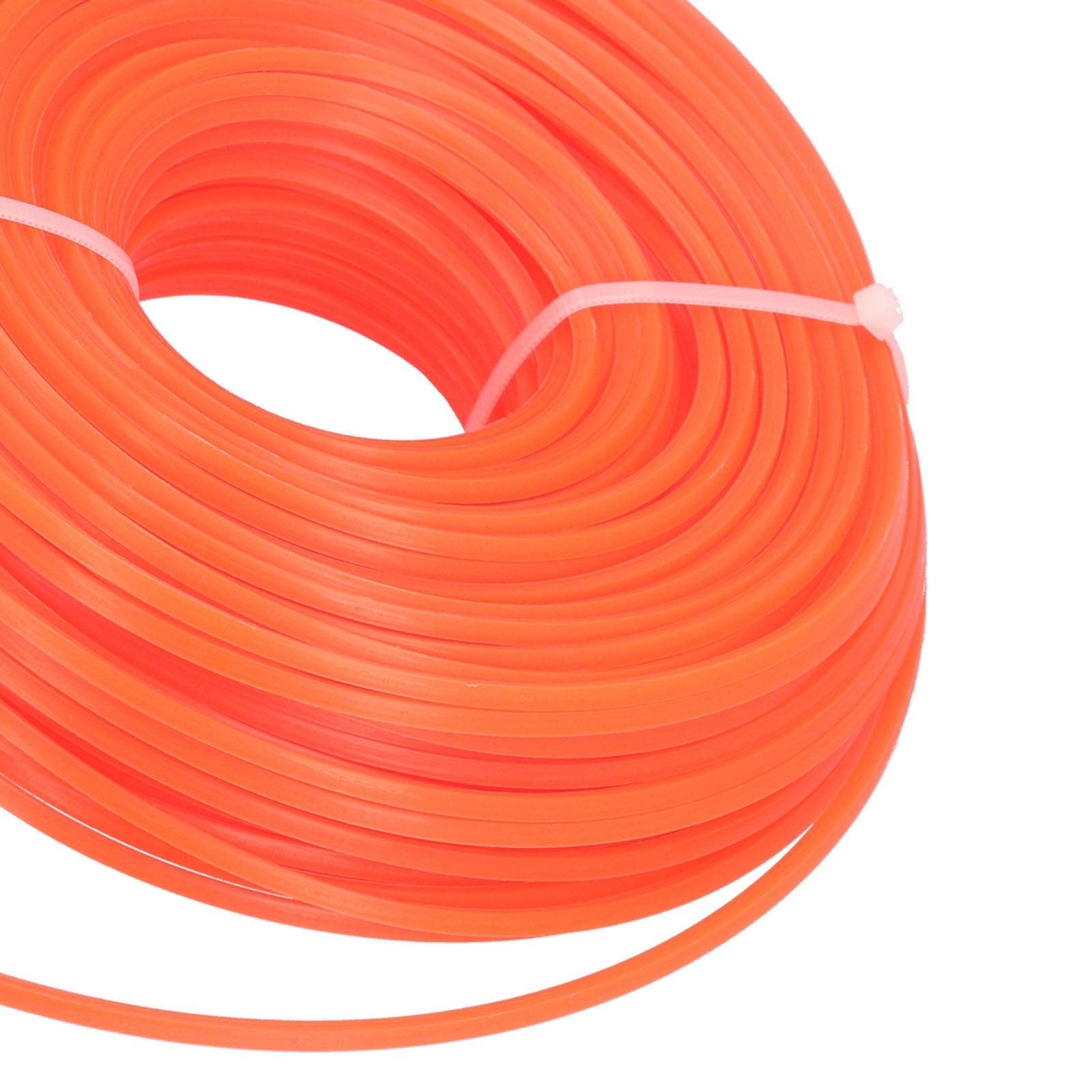 String Trimmer Replacement Line High Flexibility Easily Install Use Wear Resistant Mowing Nylon Trimmer Rope for MowersRed 3.0 Quadrate