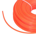 String Trimmer Replacement Line High Flexibility Easily Install Use Wear Resistant Mowing Nylon Trimmer Rope for MowersRed 3.0 Quadrate