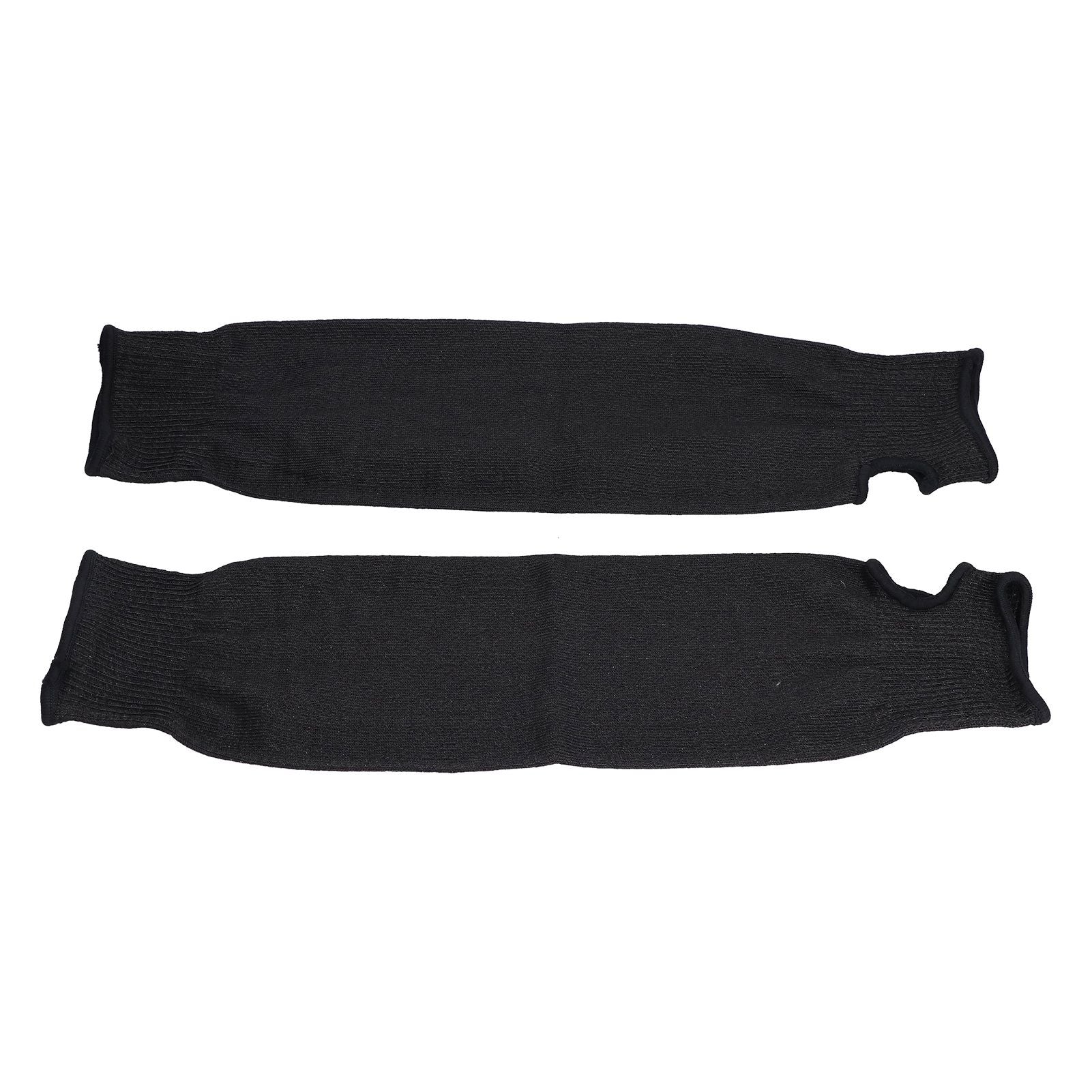Black Cut Resistant Arm Sleeves Level 5 Protection Wear Resistant Arm Guard for Working