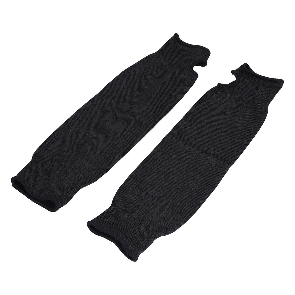 Black Cut Resistant Arm Sleeves Level 5 Protection Wear Resistant Arm Guard for Working