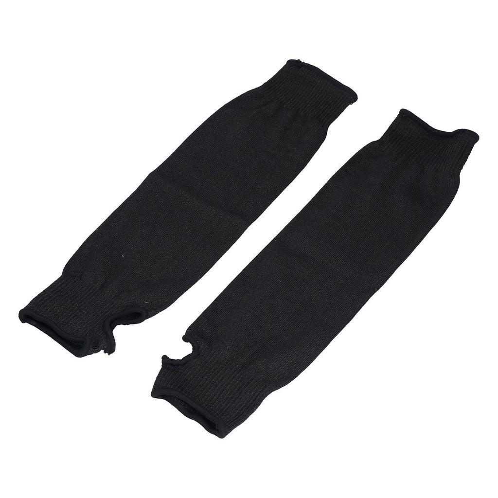 Black Cut Resistant Arm Sleeves Level 5 Protection Wear Resistant Arm Guard for Working
