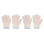 2 Pairs Thermal Insulated Gloves 300℃ Heat Resistant Non Slip Anti Scalding Mitts for BBQ Oven