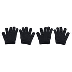 2 Pairs Cut Resistant Gloves Level 5 Protection Scratch Proof Steel Wire Garden Working Gloves for Mechanical