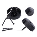 2PCS Oil Cap Fuel Tank Cap Oil Filter Cover for Stihl 017 018 MS170 MS180 1130 350 0500 Chainsaw