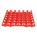 5PCS Plastic Egg Flats 30 Cell Egg Crates Holder Tray for Storage Transportation Home Farm SuppliesRed