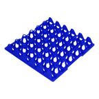 5PCS Plastic Egg Flats 30 Cell Egg Crates Holder Tray for Storage Transportation Home Farm SuppliesBlue