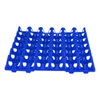 5PCS Plastic Egg Flats 30 Cell Egg Crates Holder Tray for Storage Transportation Home Farm SuppliesBlue