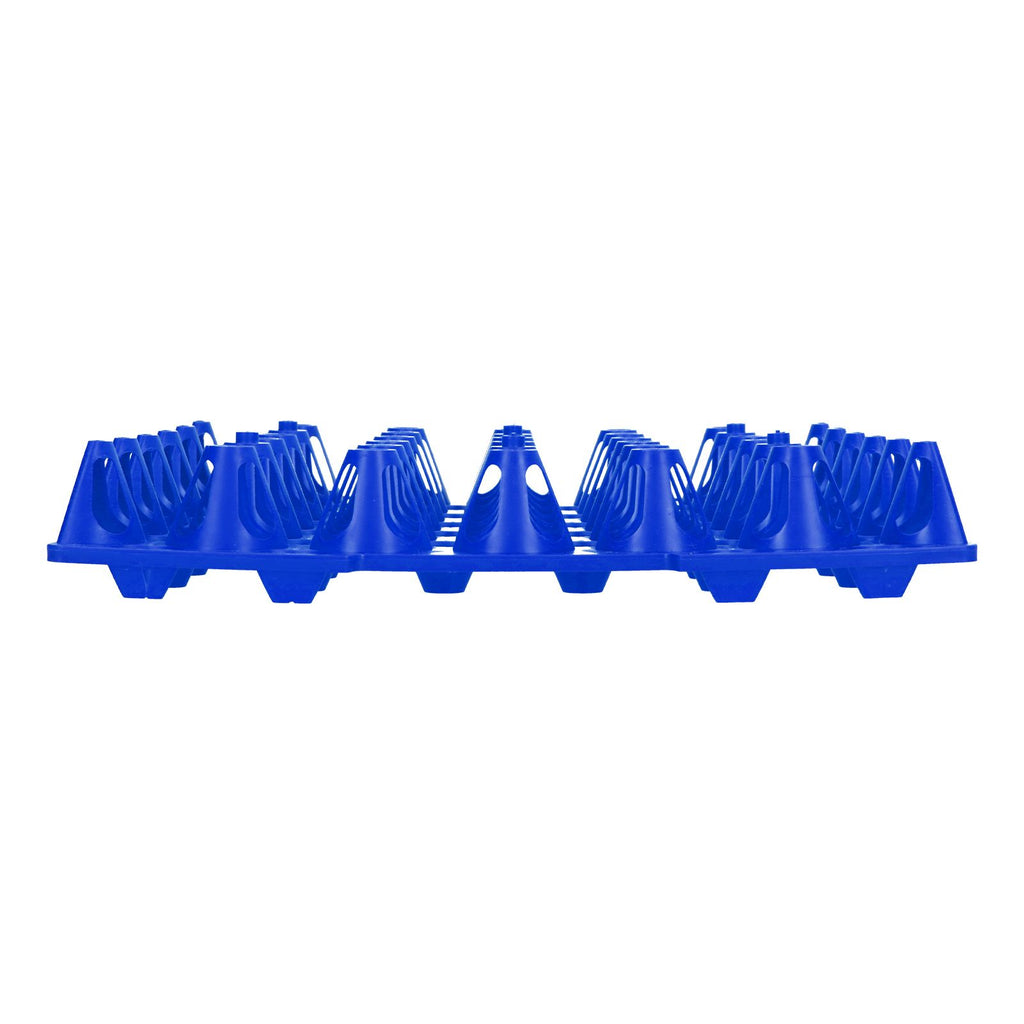 5PCS Plastic Egg Flats 30 Cell Egg Crates Holder Tray for Storage Transportation Home Farm SuppliesBlue