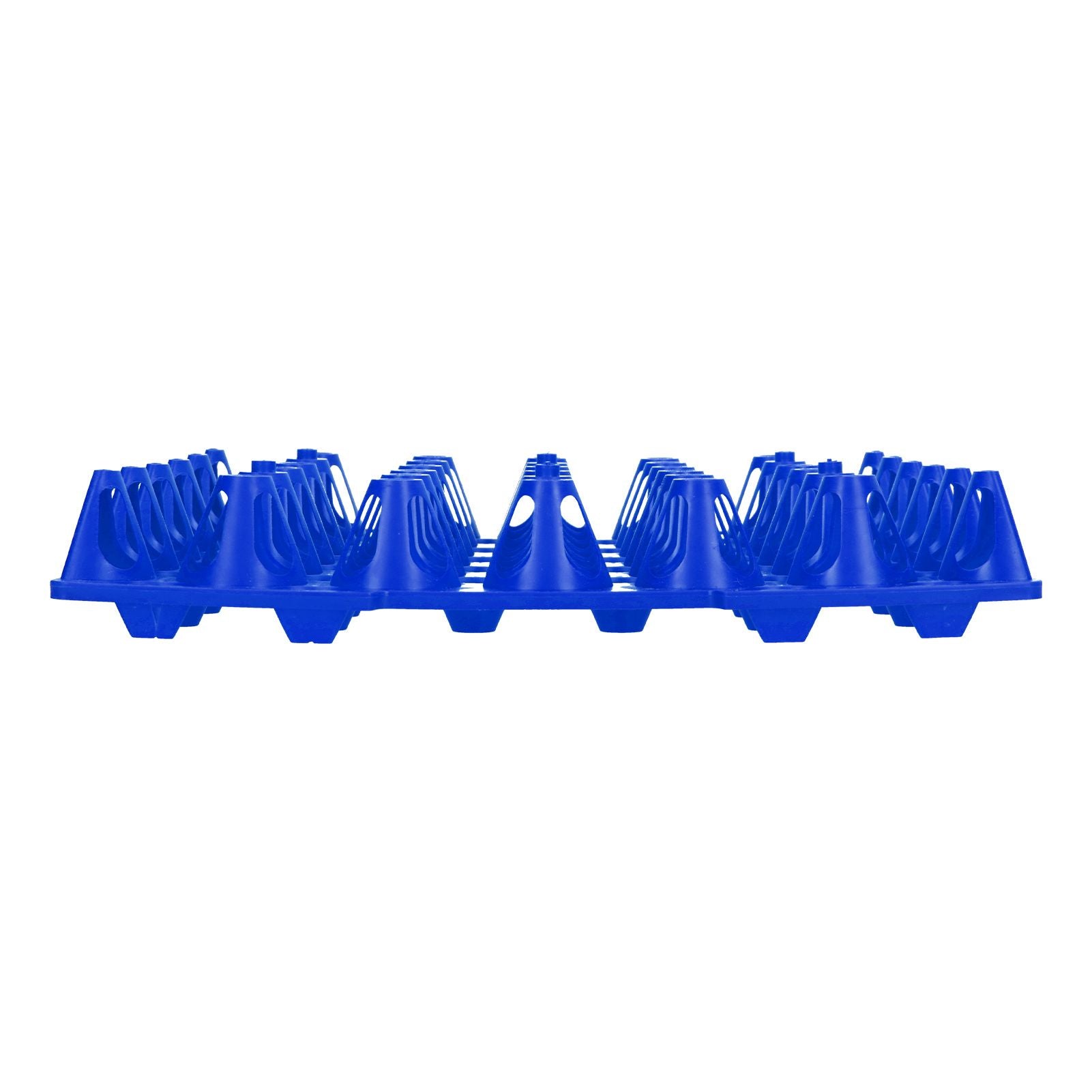 5PCS Plastic Egg Flats 30 Cell Egg Crates Holder Tray for Storage Transportation Home Farm SuppliesBlue