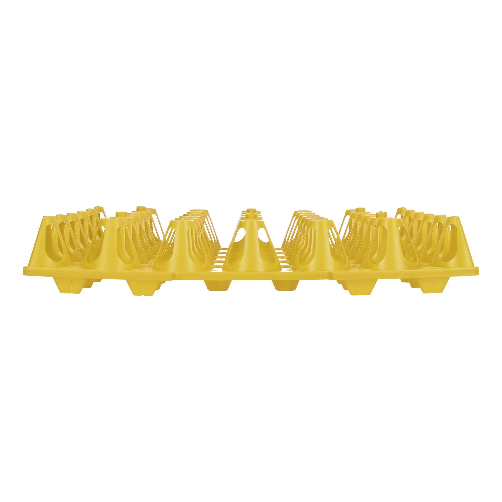 5PCS Plastic Egg Flats 30 Cell Egg Crates Holder Tray for Storage Transportation Home Farm SuppliesYellow