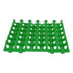 5PCS Plastic Egg Flats 30 Cell Egg Crates Holder Tray for Storage Transportation Home Farm SuppliesGreen