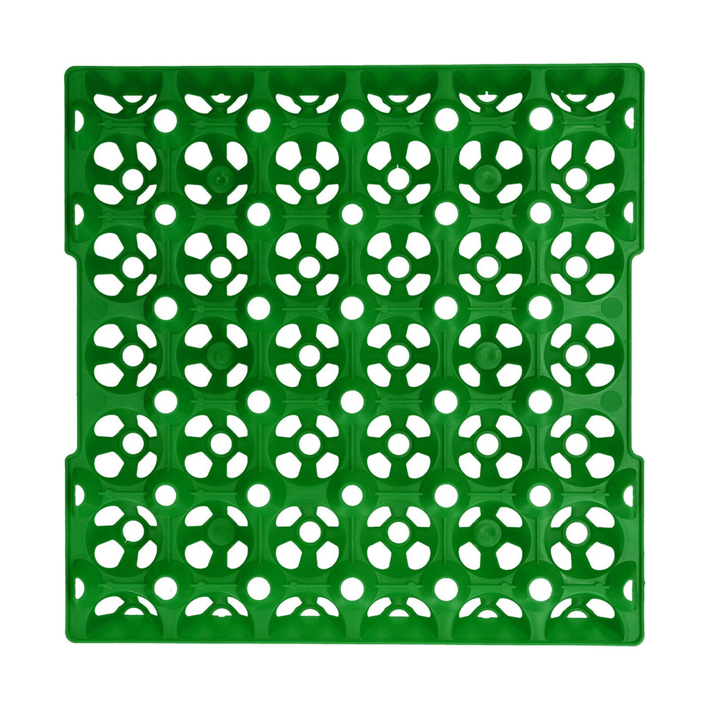 5PCS Plastic Egg Flats 30 Cell Egg Crates Holder Tray for Storage Transportation Home Farm SuppliesGreen