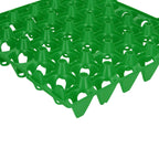 5PCS Plastic Egg Flats 30 Cell Egg Crates Holder Tray for Storage Transportation Home Farm SuppliesGreen