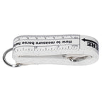 2.42m Horse Weight Tape Bust Weight Body Length Horse Measuring Stick for Animal Husbandry Farm