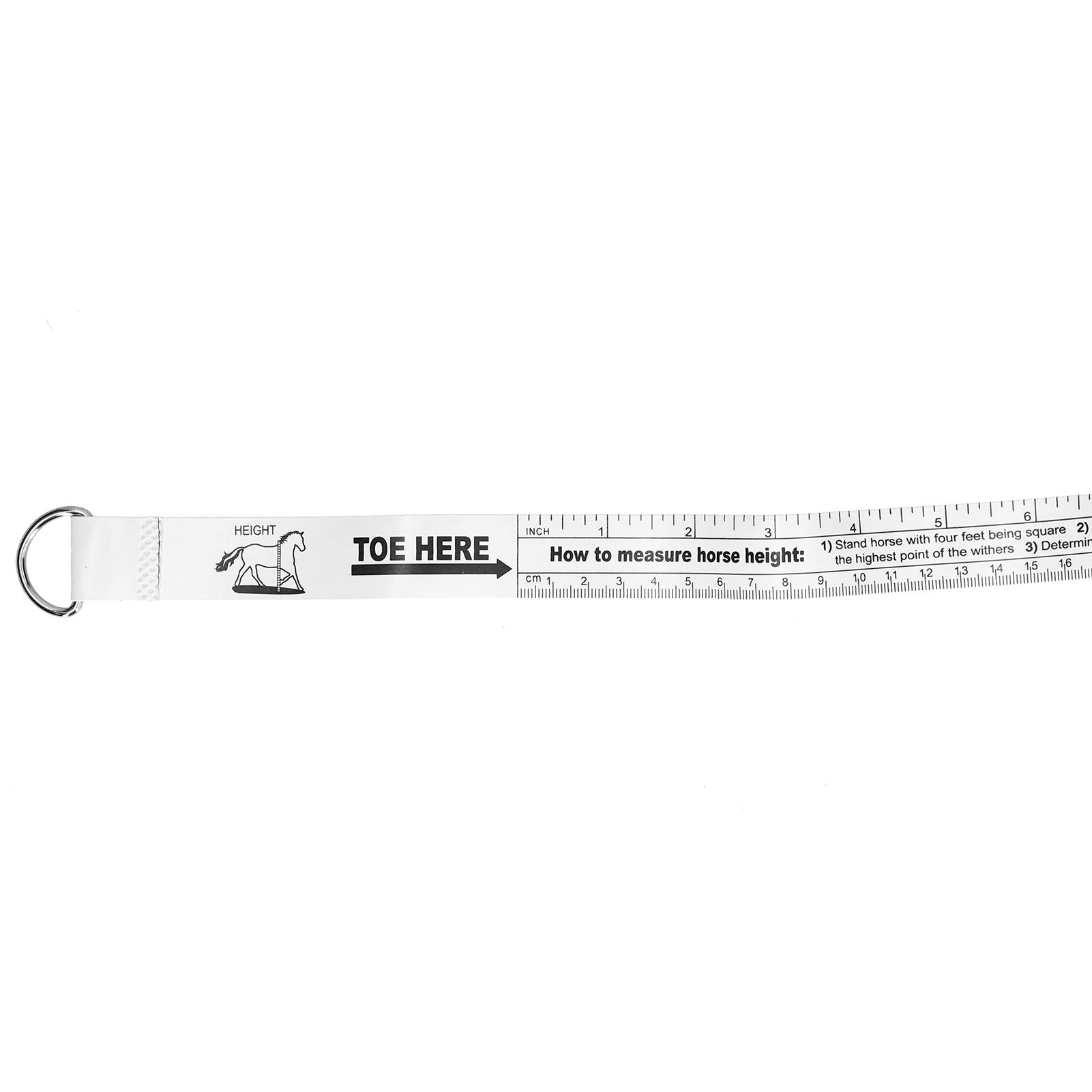 2.42m Horse Weight Tape Bust Weight Body Length Horse Measuring Stick for Animal Husbandry Farm