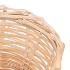 4pcs Bamboo Bird Nest Handmade Weaving Breeding Resting Bird House with Hook for Parrots Canary