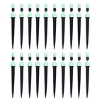 20 Set Multifunctional Spray Dripper Adjustable Irrigation Atomizing Sprinklers Drip Irrigation SystemCyan