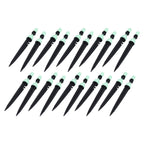 20 Set Multifunctional Spray Dripper Adjustable Irrigation Atomizing Sprinklers Drip Irrigation SystemCyan