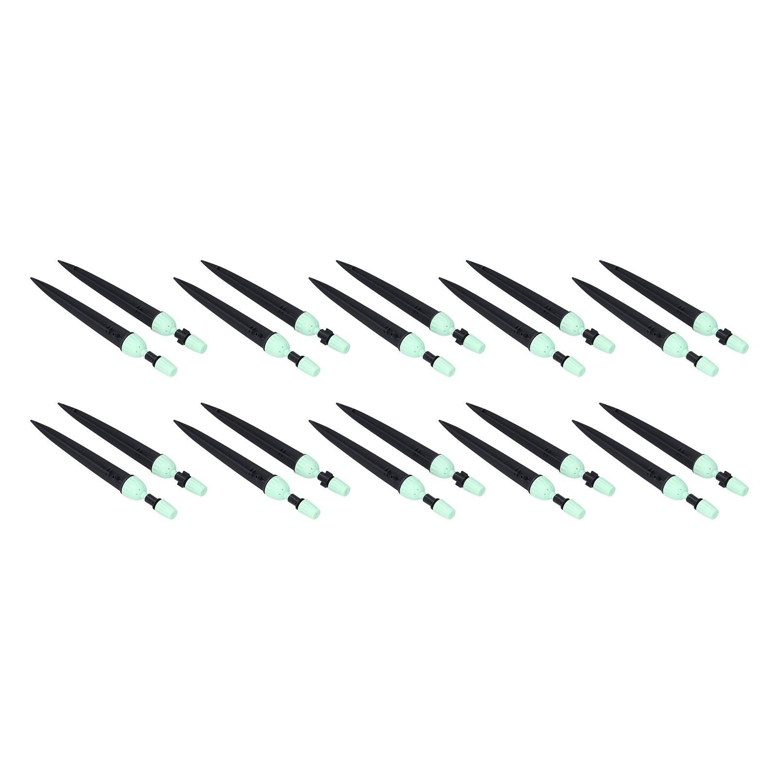 20 Set Multifunctional Spray Dripper Adjustable Irrigation Atomizing Sprinklers Drip Irrigation SystemCyan