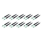 20 Set Multifunctional Spray Dripper Adjustable Irrigation Atomizing Sprinklers Drip Irrigation SystemCyan
