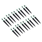 20 Set Multifunctional Spray Dripper Adjustable Irrigation Atomizing Sprinklers Drip Irrigation SystemCyan