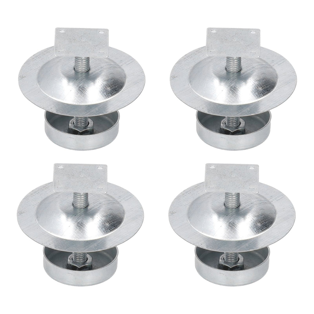 4Set Ant Proof Hive Feet Stainless Steel Beehive Base Beekeeping Beehive Stand for Beekeeper