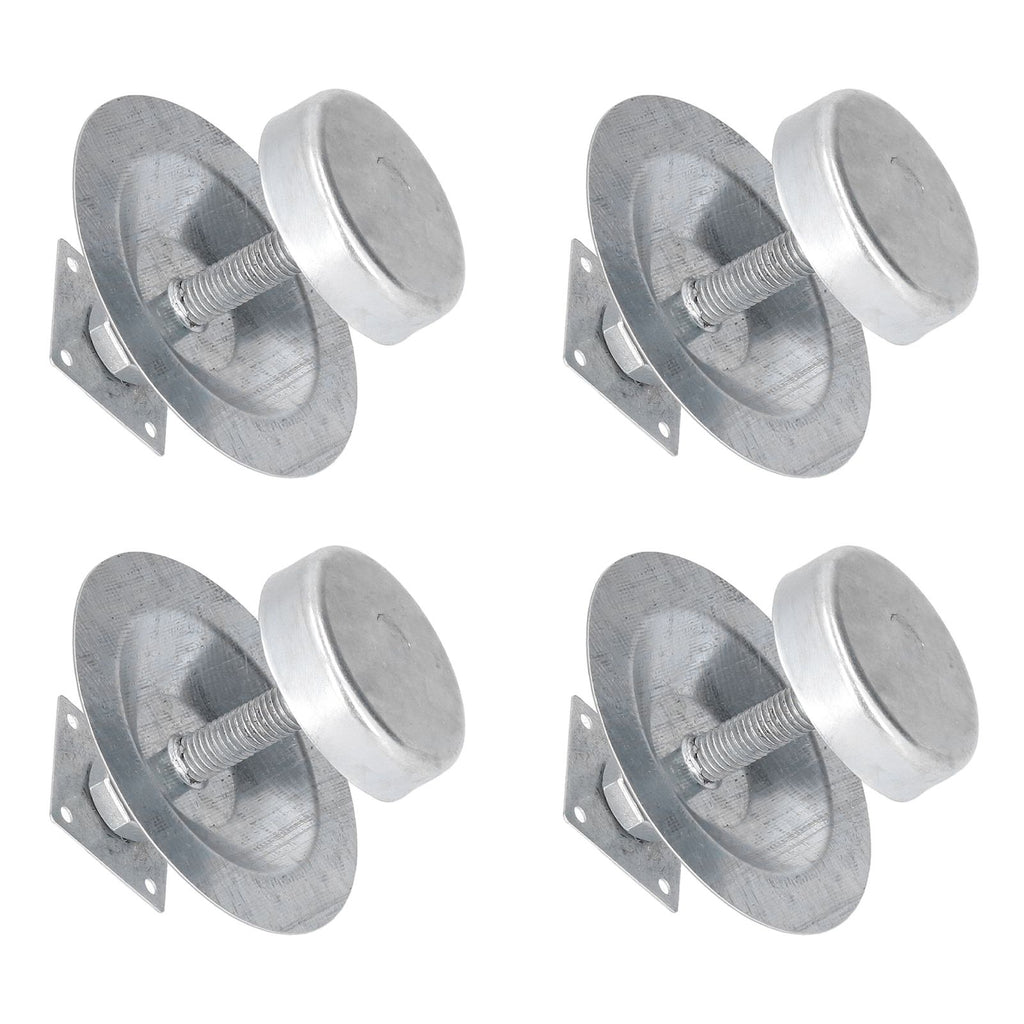 4Set Ant Proof Hive Feet Stainless Steel Beehive Base Beekeeping Beehive Stand for Beekeeper