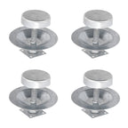 4Set Ant Proof Hive Feet Stainless Steel Beehive Base Beekeeping Beehive Stand for Beekeeper