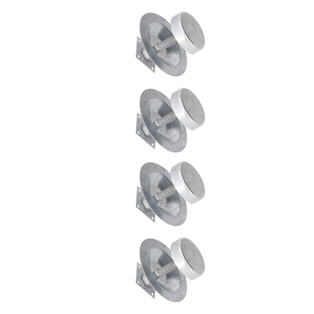 4Set Ant Proof Hive Feet Stainless Steel Beehive Base Beekeeping Beehive Stand for Beekeeper