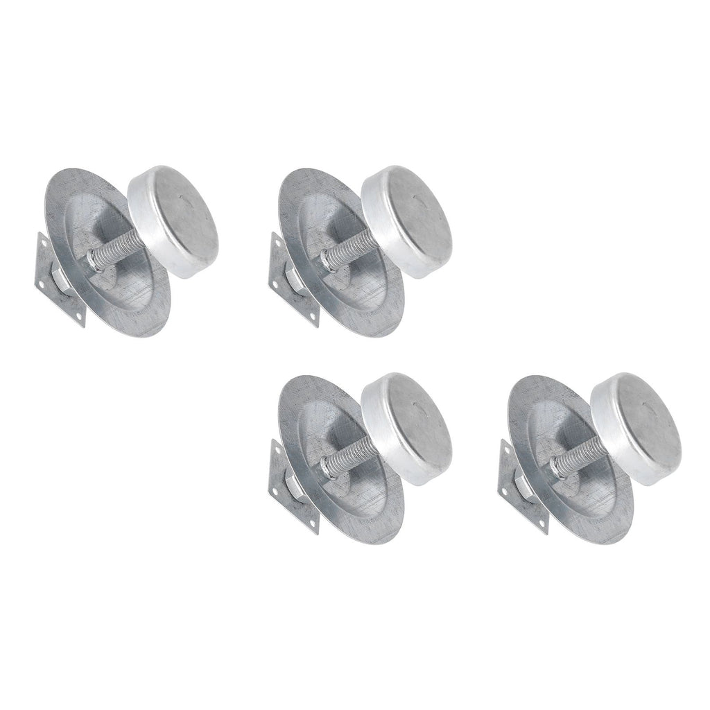 4Set Ant Proof Hive Feet Stainless Steel Beehive Base Beekeeping Beehive Stand for Beekeeper