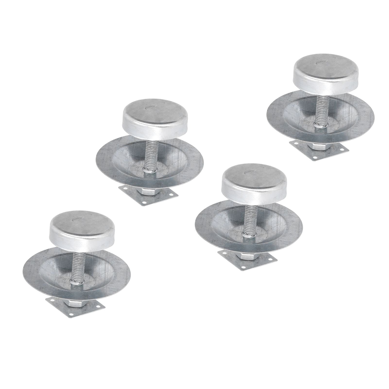 4Set Ant Proof Hive Feet Stainless Steel Beehive Base Beekeeping Beehive Stand for Beekeeper