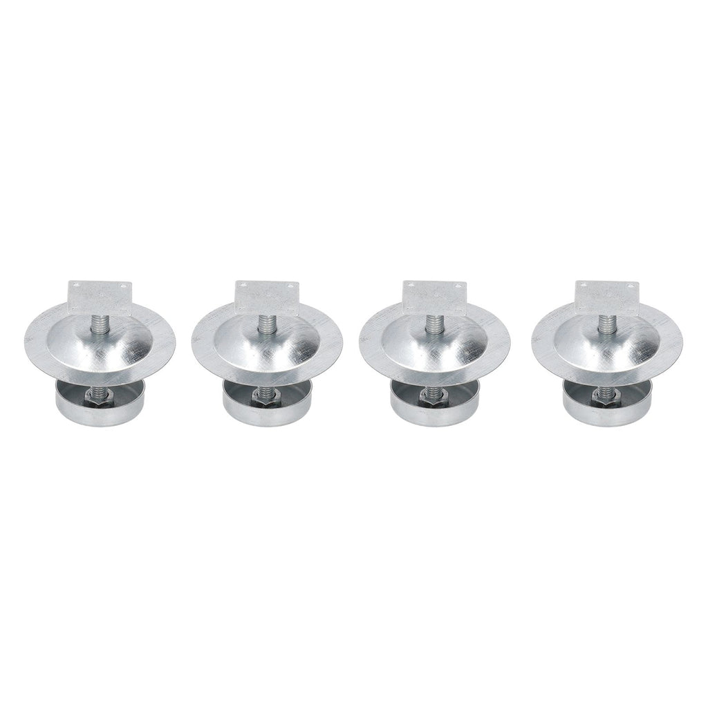 4Set Ant Proof Hive Feet Stainless Steel Beehive Base Beekeeping Beehive Stand for Beekeeper