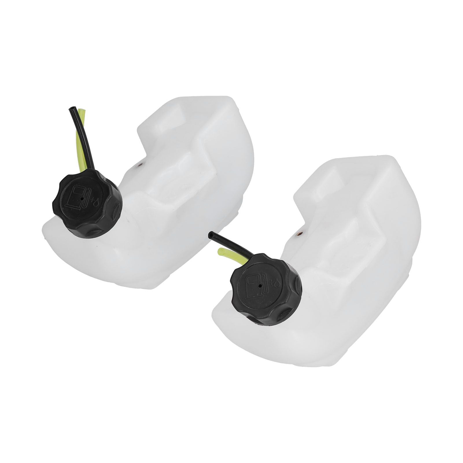 2Pcs Trimmer Fuel Tank Brushcutter Gas Tanks with Pipe Replacement for 34 Brush Cutter