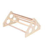 Pet Chicken Wood Stand Hand Made Small Chicken Roost Rack for Poultry House Home Farm