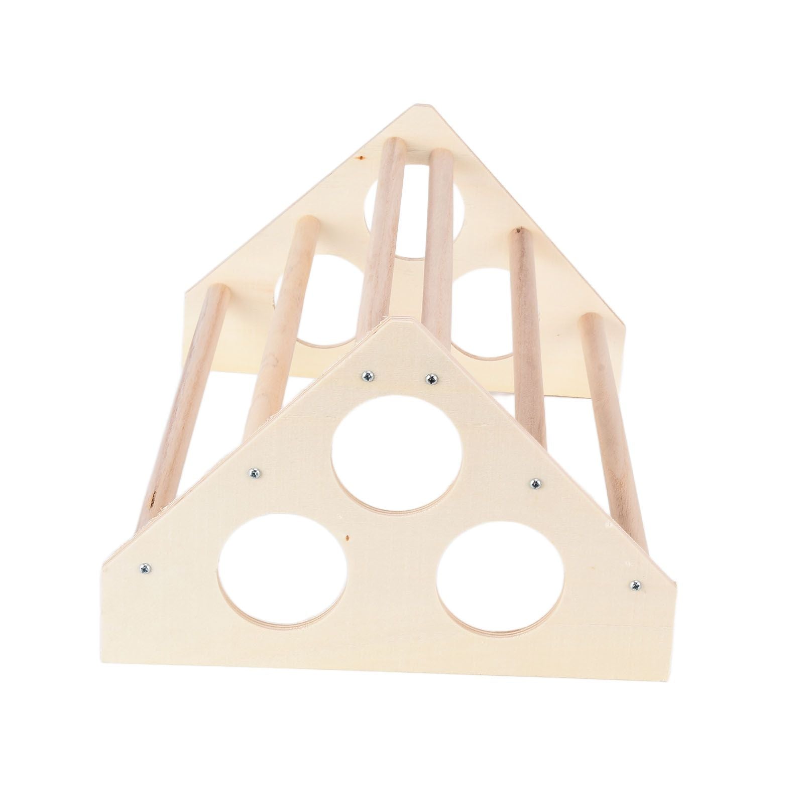 Pet Chicken Wood Stand Hand Made Small Chicken Roost Rack for Poultry House Home Farm
