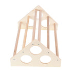 Pet Chicken Wood Stand Hand Made Small Chicken Roost Rack for Poultry House Home Farm