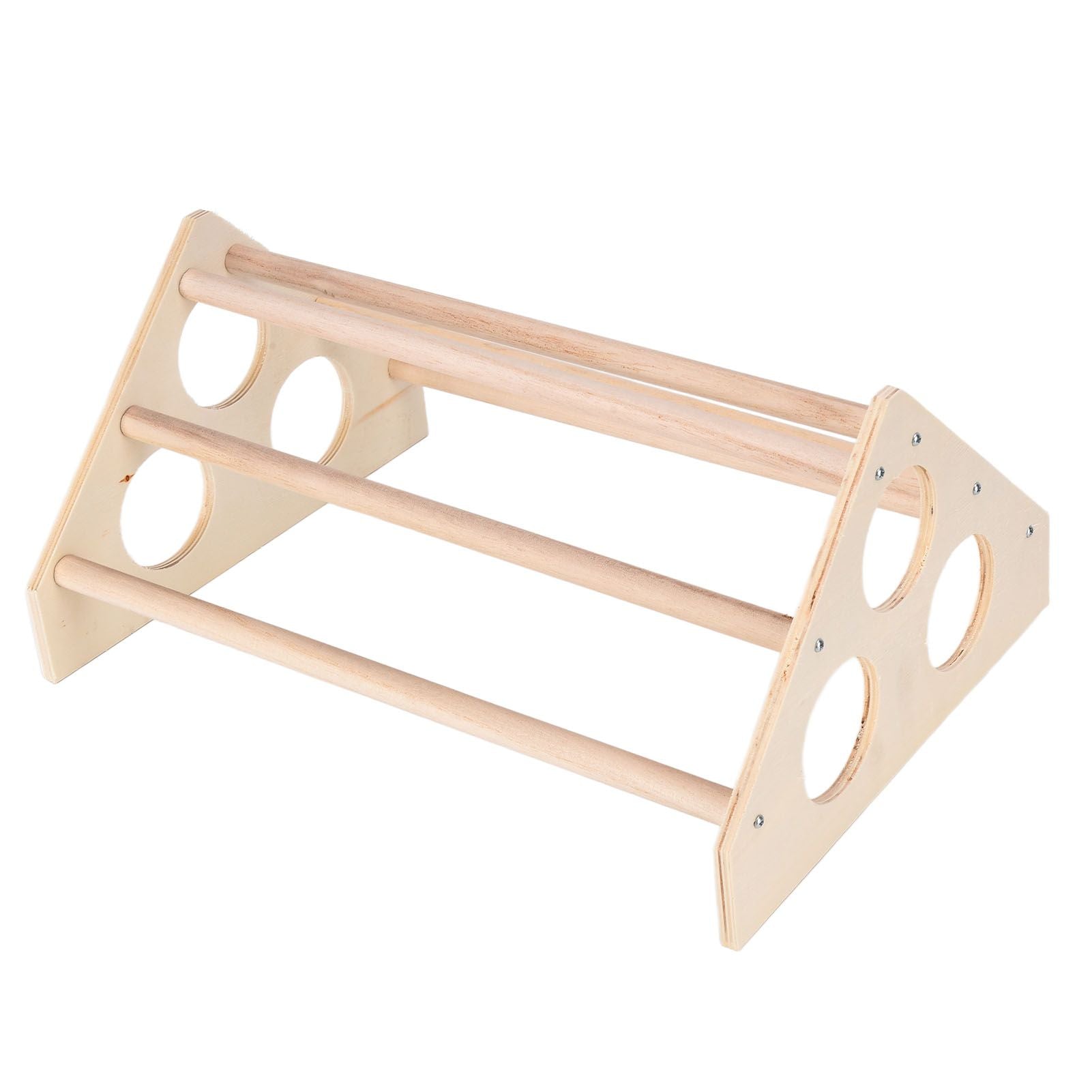 Pet Chicken Wood Stand Hand Made Small Chicken Roost Rack for Poultry House Home Farm