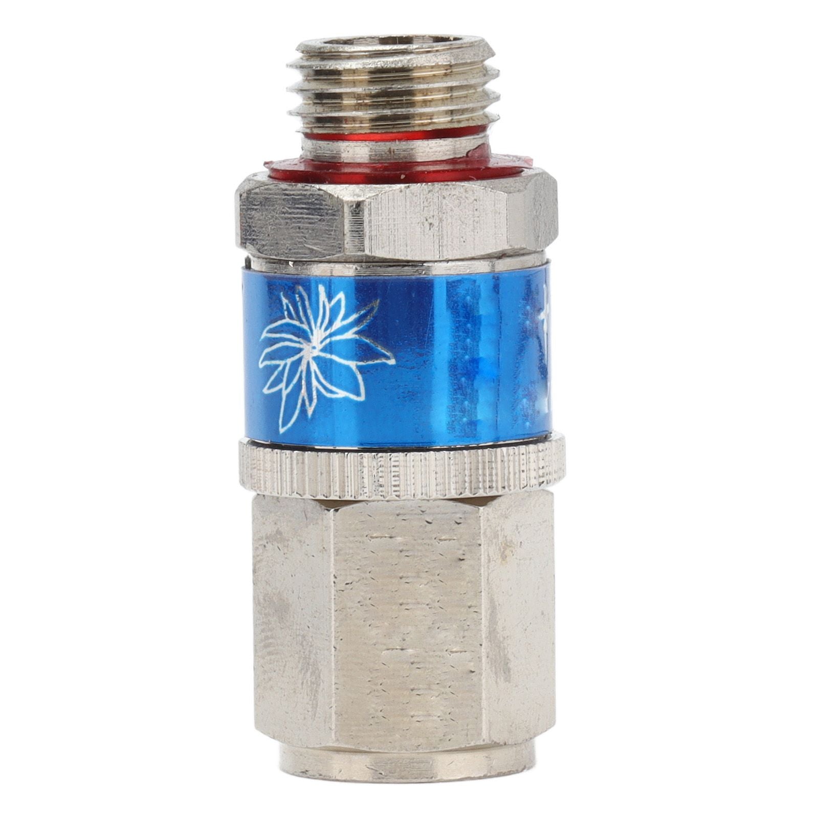 Sprayer Switch Connector with G1/4 External Thread 360° Rotating Water Tube Anti Winding Fittings