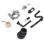 Oil Pump Worm Gear Sparking Plug Kit 1127 640 3200 Replacement for STIHL 029 039 MS290 MS310 MS390 Chain Saw