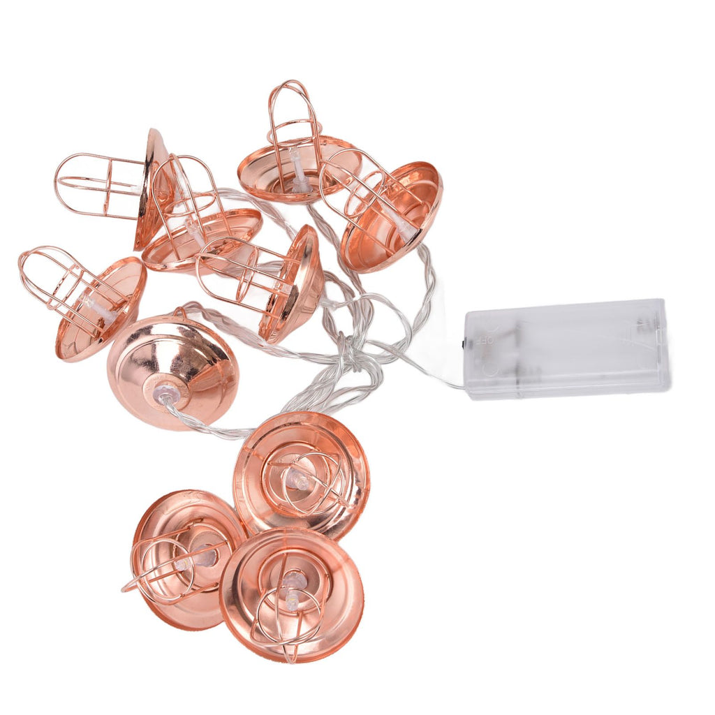 LED String Light Energy Saving Battery Operated LED Hollow String Lamp for Outdoor Picnic Camping