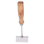 Bee Frame Shovel Stainless Steel Wooden Handle Professional Beehive Cleaner for Beekeeper